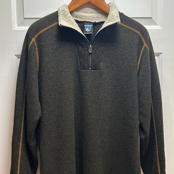 Kuhl Other - KÜHL Men's Europa Alfpaca Fleece 1/4 Zip Pullover Sweater, Size M